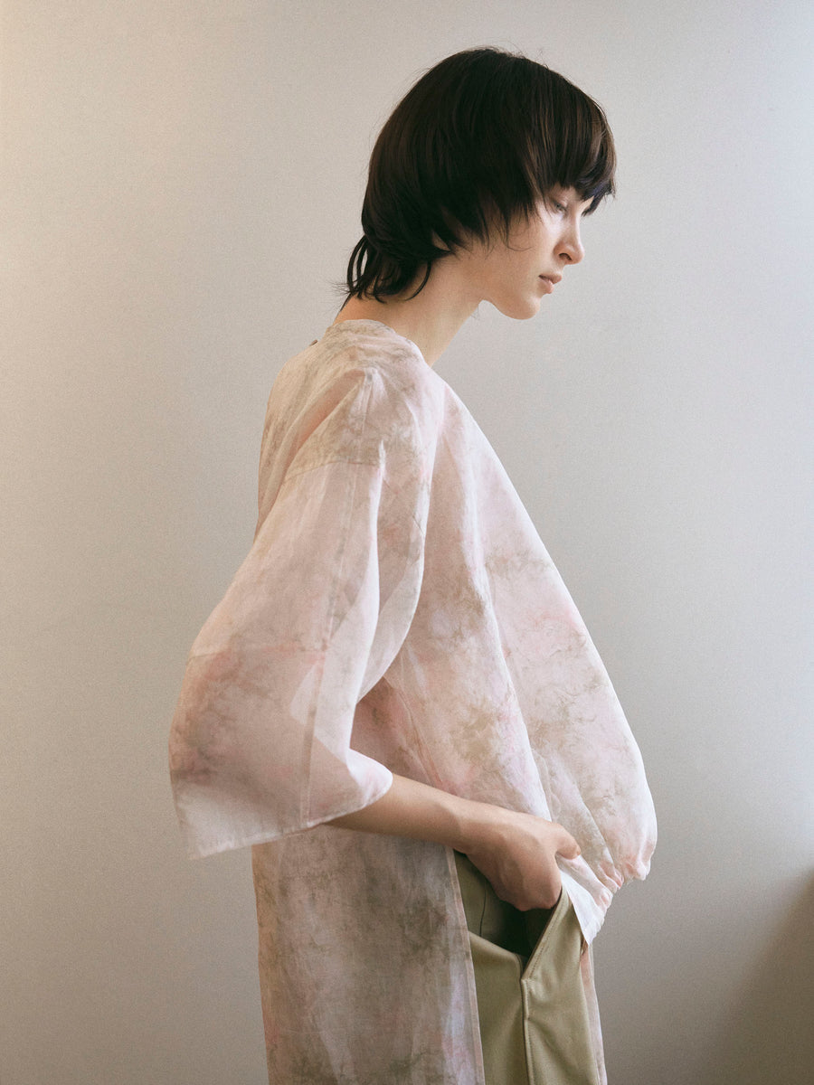 USED古着(ユーズドフルギ) {{OWIL}}SHEER PULLOVER BLOUSE レディース F 中古 古着 0230 SHEER PULLOVER BLOUSE – OWIL